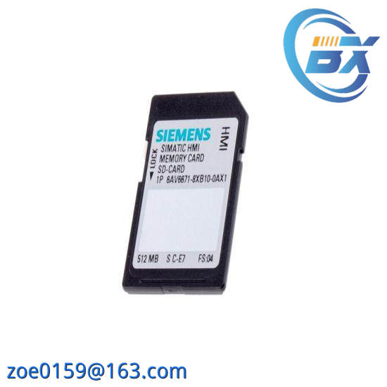 Siemens 6AV6671-8XB10-0AX1 SIMATIC SD memory card