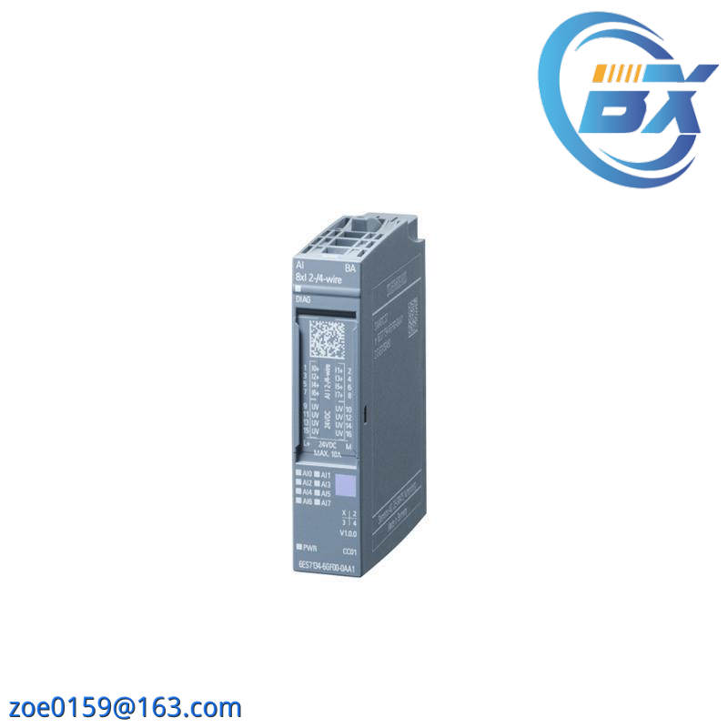 SIEMENS 6ES7134-6GF00-0AA1 ANALOG INPUT MODULE