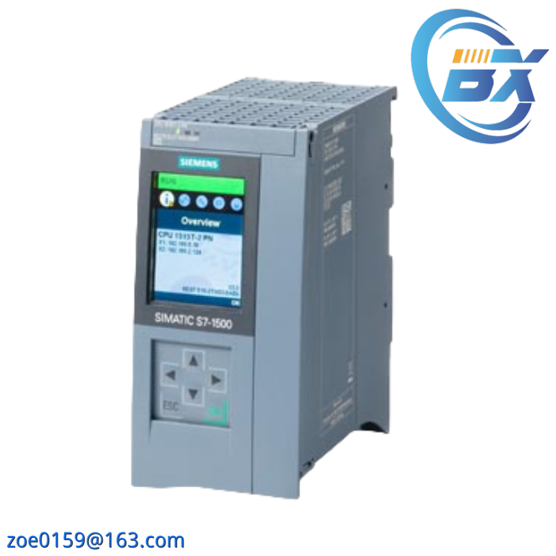 SIEMENS 6ES7515-2TN03-0AB0 central processing unit with 1.5 MB work memory.
