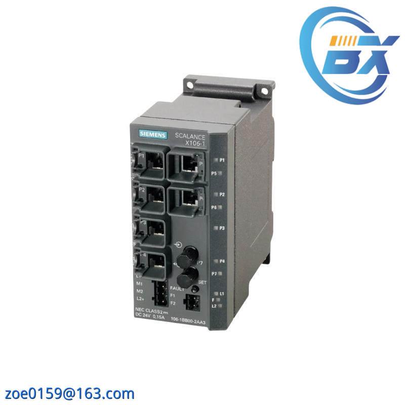 SIEMENS 6GK5106-1BB00-2AA3 Ethernet Switch Scalance