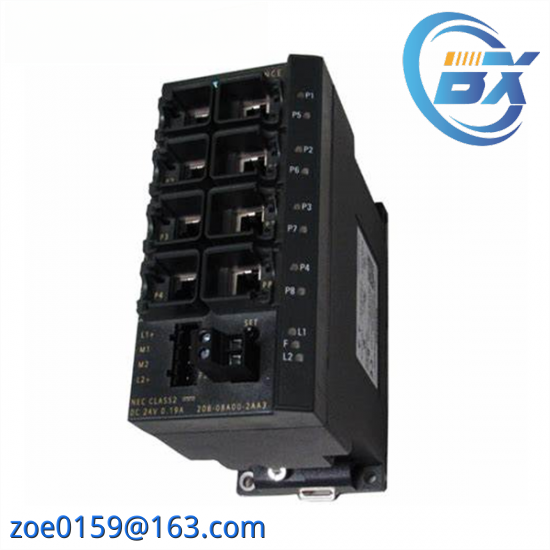 Siemens 6GK5208-0BA00-2AA3 managed IE switch