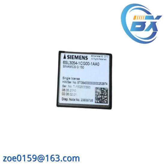 Siemens 6SL3 054-1CG00-1AA0 Compact Flash Card