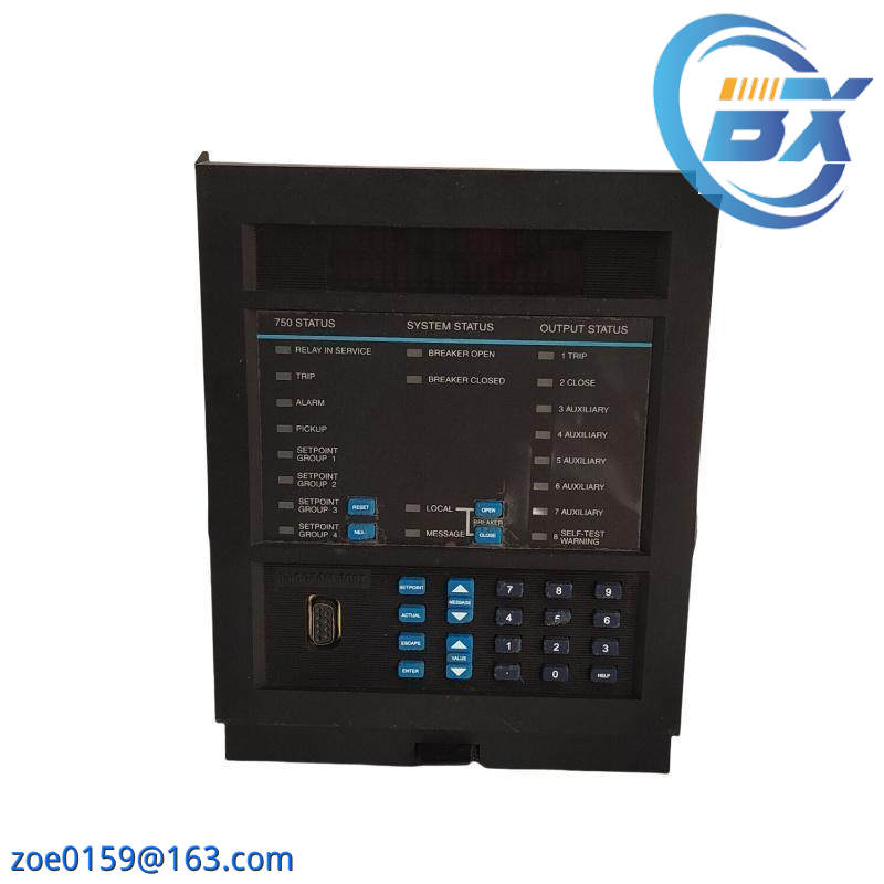GE SR750-P5-G5-D5-HI-A1-R FEEDER MANAGEMENT RELAY