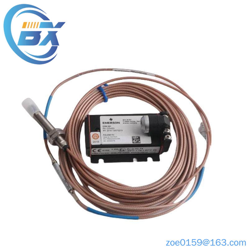 Emerson PR6423/002-131 CON021 Eddy Current Displacement Sensor