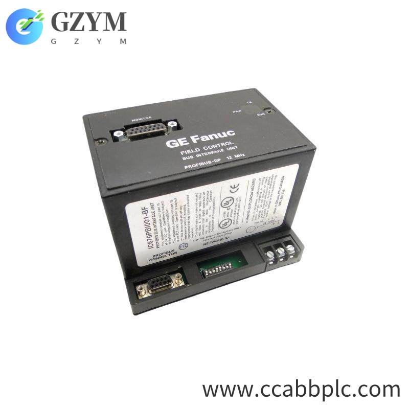 GE Fanuc IC670PBI001 Profibus Bus Interface Unit