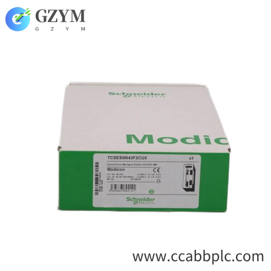 Schneider 140NRP31201  Modicon Ethernet fibre converter