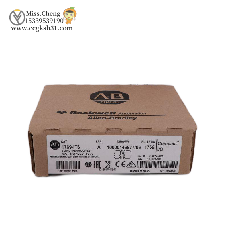 AB 1769-IT6 6 Channel Thermocouple/Mv Input Module