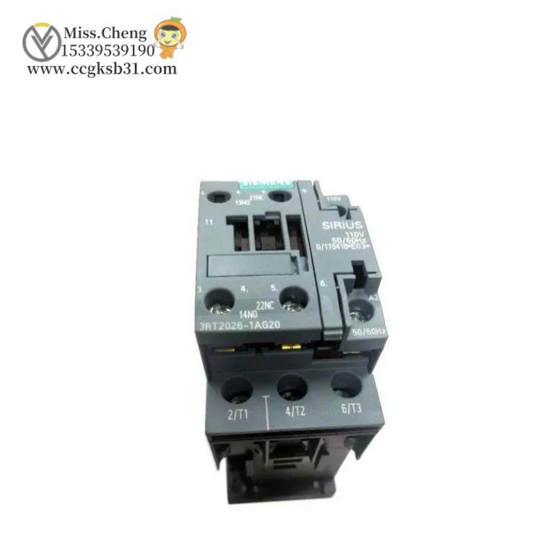 SIEMENS 3RT2026-1AG20 Power Contactor