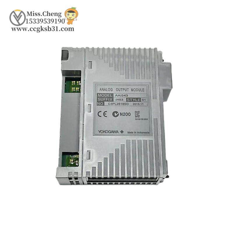 YOKOGAWA AAI543-H53 S1 ANALOG INPUT MODULE