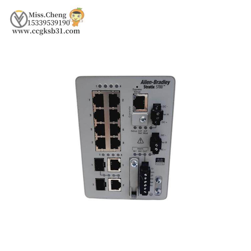 AB 1783-BMS10CGP 8 FAST ETHERNET PORTS