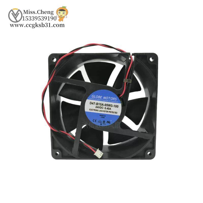 GLOBE MOTORS D47-B15A-05W3-100 Fan