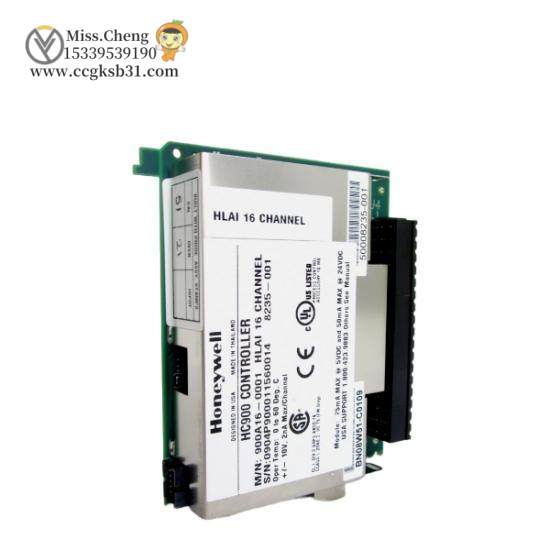 Honeywell 900A16-0001  OUTPUT MODULE 16 CHANNEL