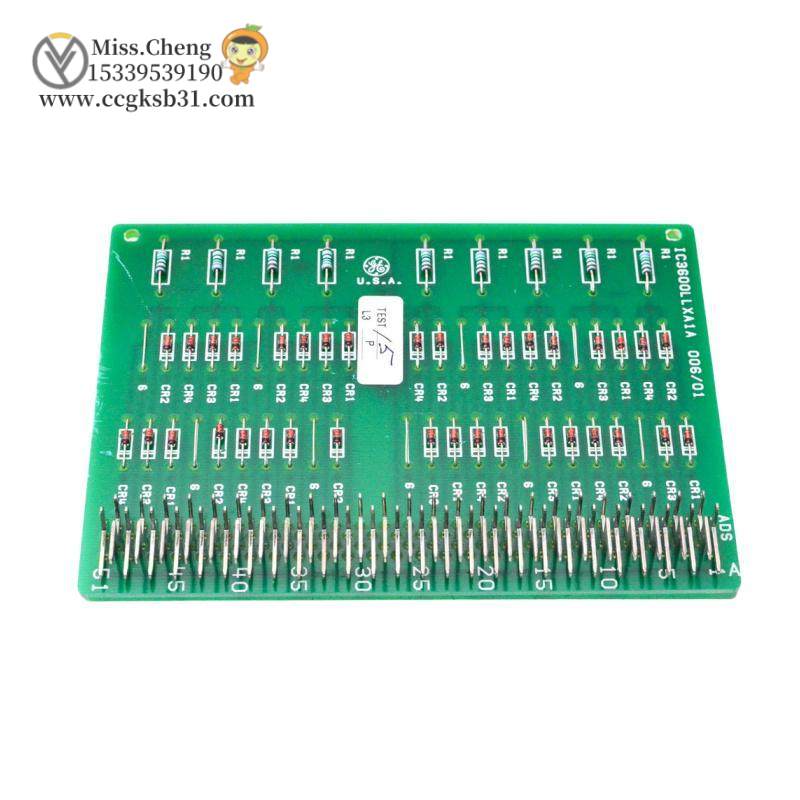 GE IC3600LLXA1A Printed circuit board