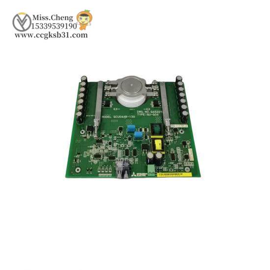 MITSUBISHI GU-G04 GCU04AB-130 80173-111-01-2 COMMUTATED THYRISTOR BOARD