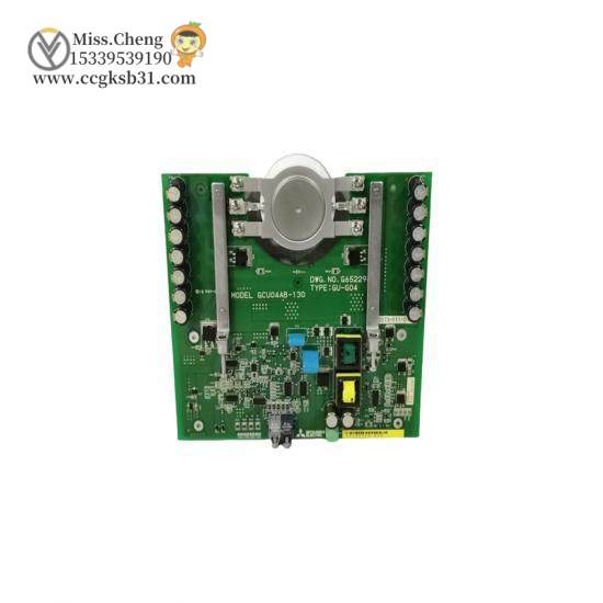 MITSUBISHI GU-G04 GCU04AB-130 80173-111-01-2 COMMUTATED THYRISTOR BOARD