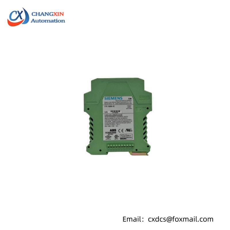 SIEMENS 16804-42 EIM ELECTRICAL INTERFACE MODULE