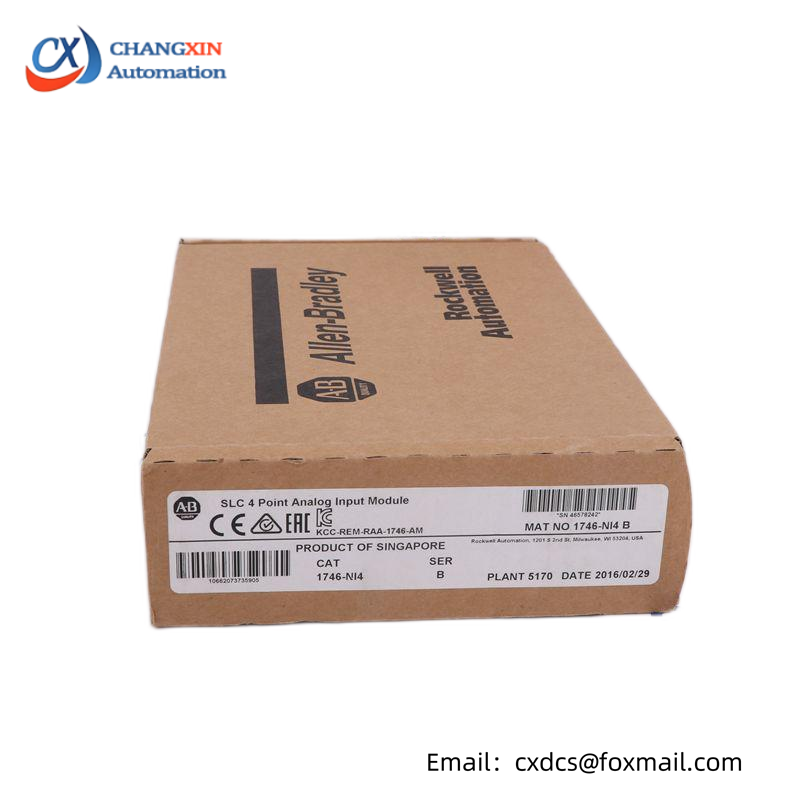  1746-NI4 SLC 4 Point Analog Input Module