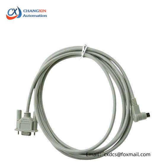 1761-CBL-PM02 8-Pin Mini DIN to 9-Pin D Shell RS232 Cable