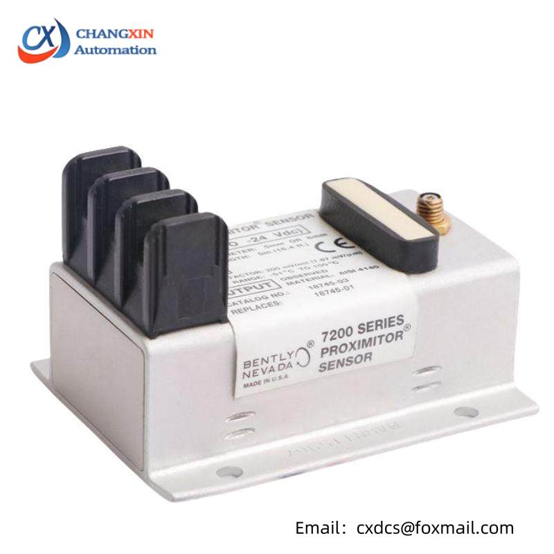 BENTLY NEVADA 1800/20-XX-90-02-00 MOD:158611-01 Vibration Monitor