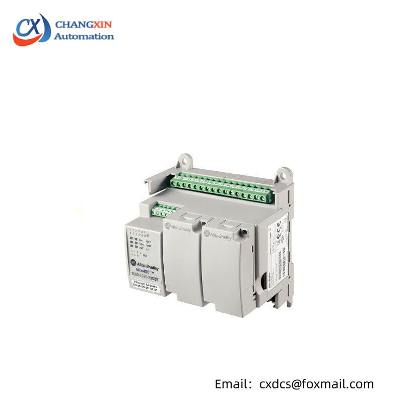 AB 2080-LC20-20QWBR Micro820 20 I/O ENet/IP Controller CC Y