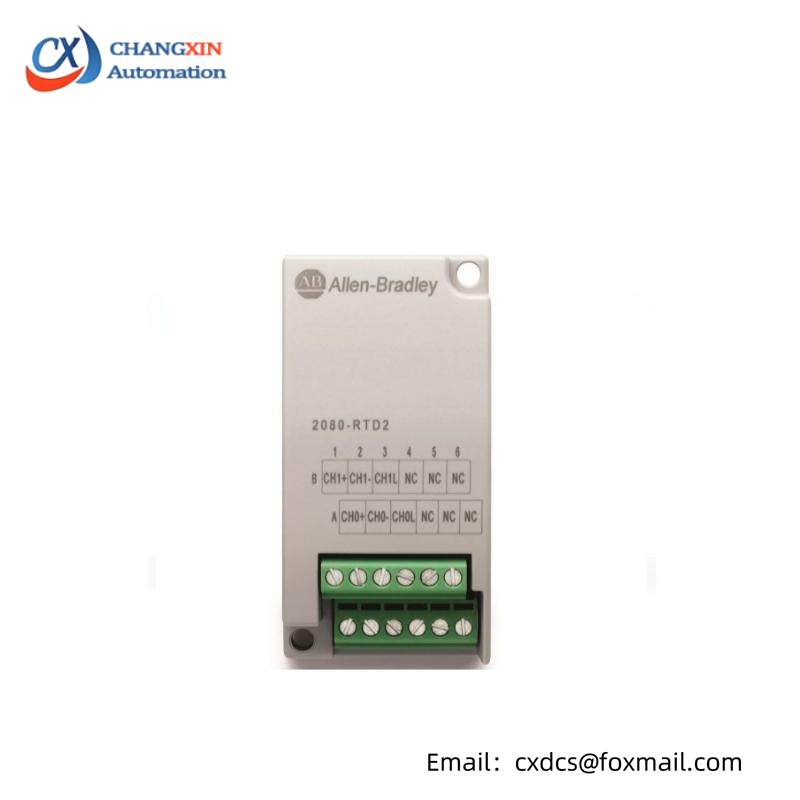 AB 2080-RTD2 Resistance Thermometer Detector Inputs
