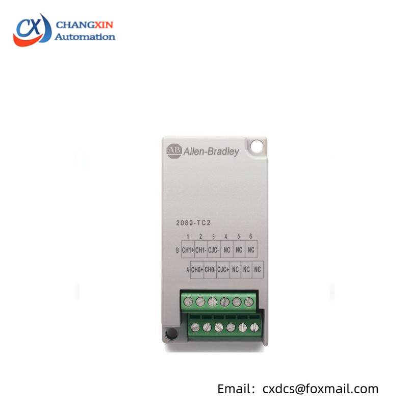 AB 2080-TC2 NON ISOLATED THERMOCOUPLE MODULE MIRCO 800