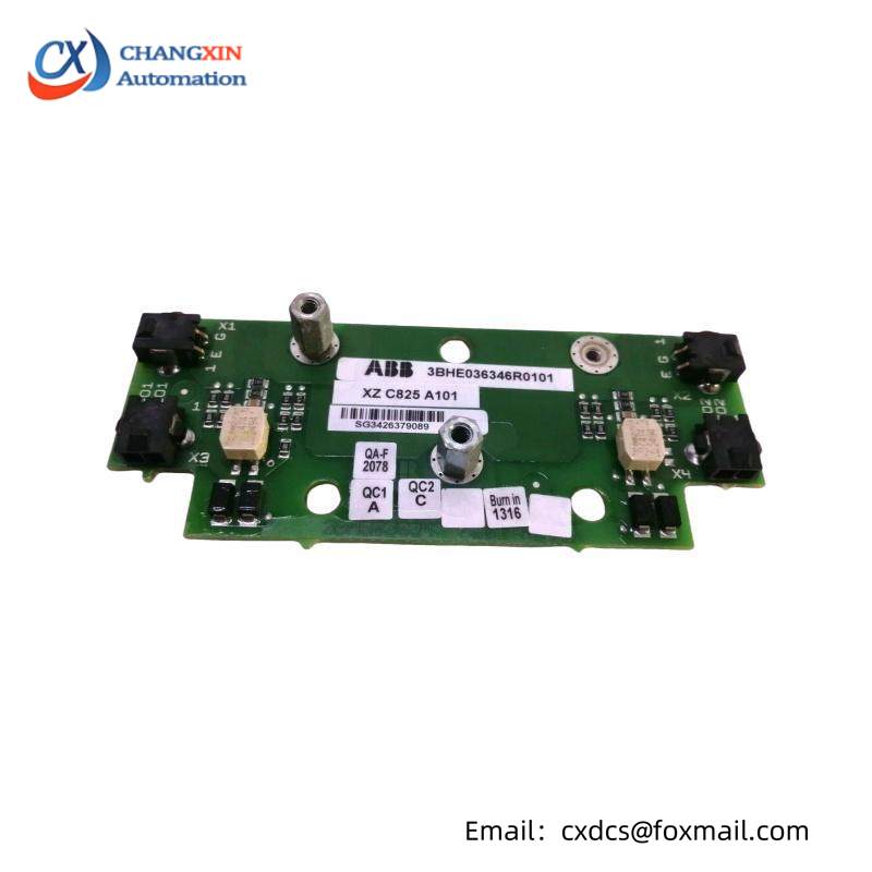 ABB 3BHE036346R0101 PC BOARD