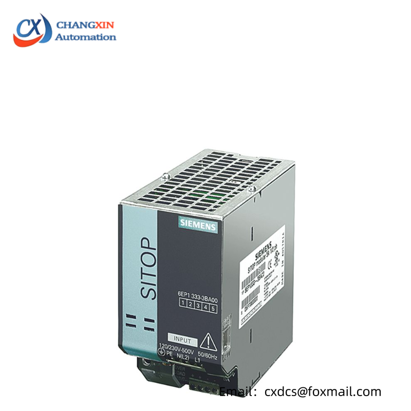 SIEMENS 6EP1 333-3BA00 power supply input