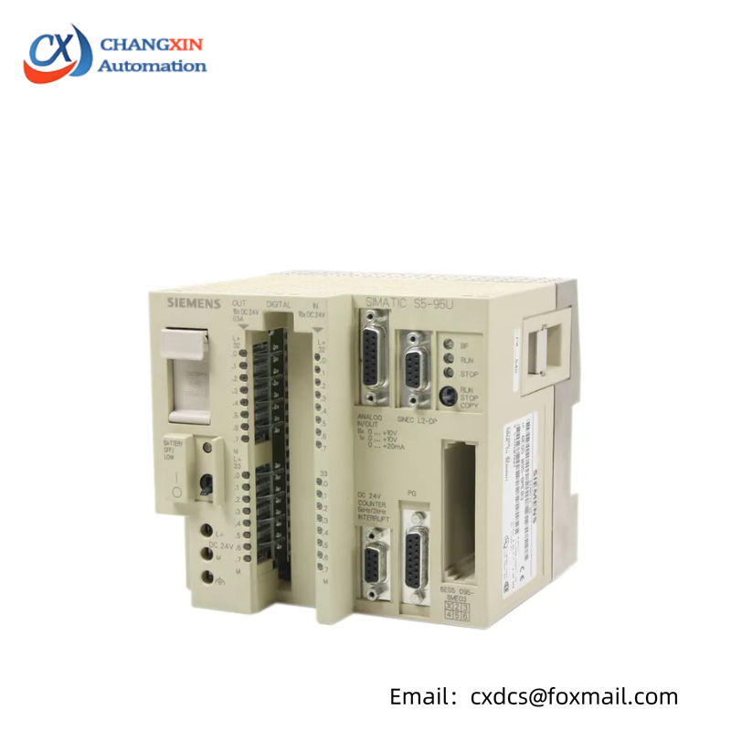 SIEMENS 6ES5095-8ME03 S5-95U Central Unit