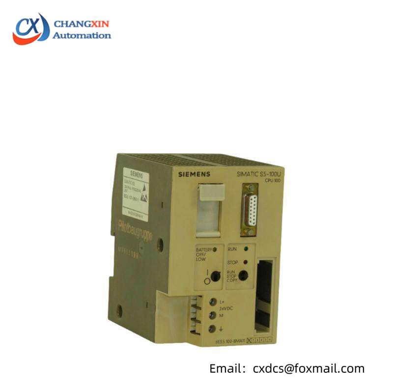 SIEMENS 6ES5100-8MA11 CPU 100 Processor Module