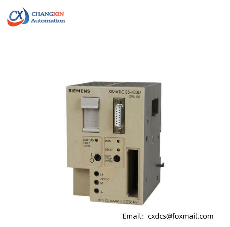 SIEMENS 6ES5102-8MA12 Central Processing Unit