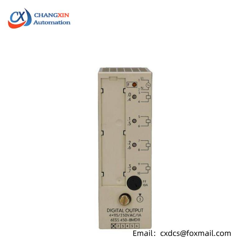 SIEMENS 6ES5450-8MD11 Digital Output Module