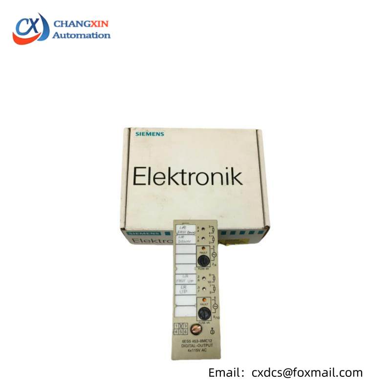 SIEMENS 6ES5453-8MC12 Digital Output Module