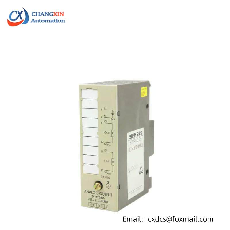 SIEMENS 6ES5470-8MB11 Analog Output Module