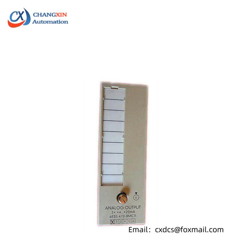SIEMENS 6ES5470-8MC11 Analog Output Module