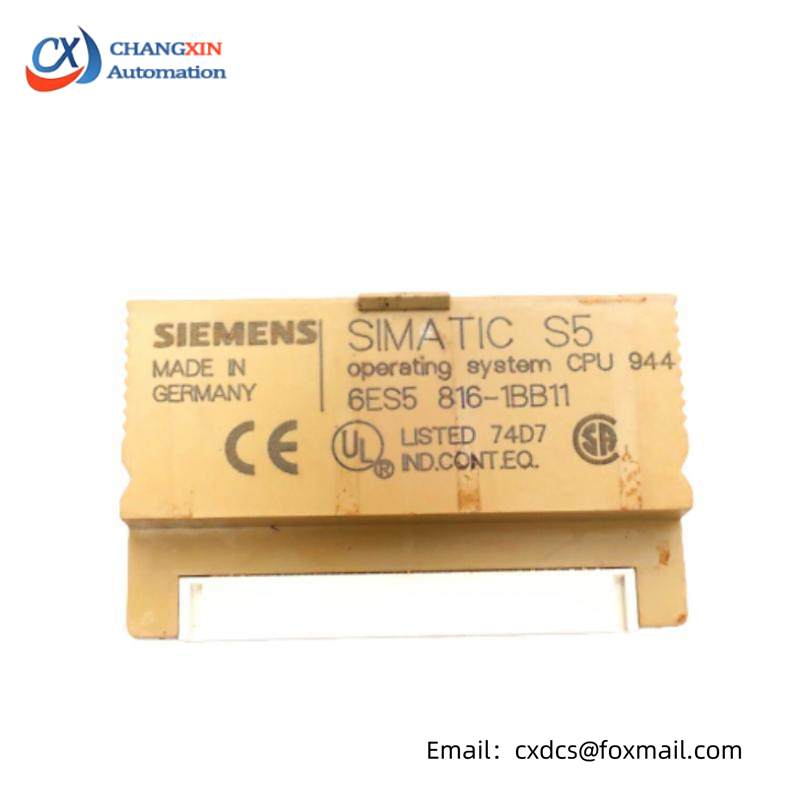 SIEMENS 6ES5816-1BB11 Operating System Module