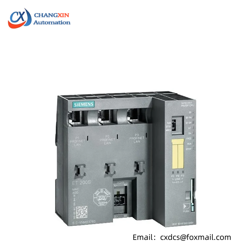 SIEMENS 6ES7151-8FB01-0AB0 ET 200S, IM151-8F PN/DP CPU