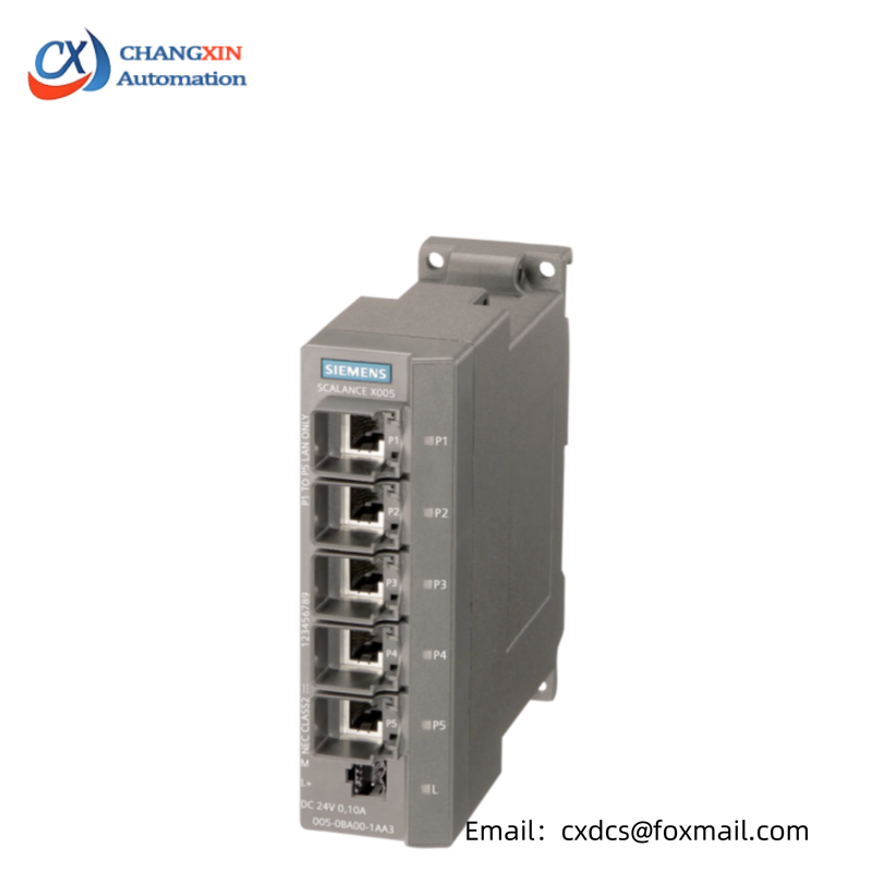 SIEMENS 6GK5 005-0BA00-1AA3 SCALANCE X005