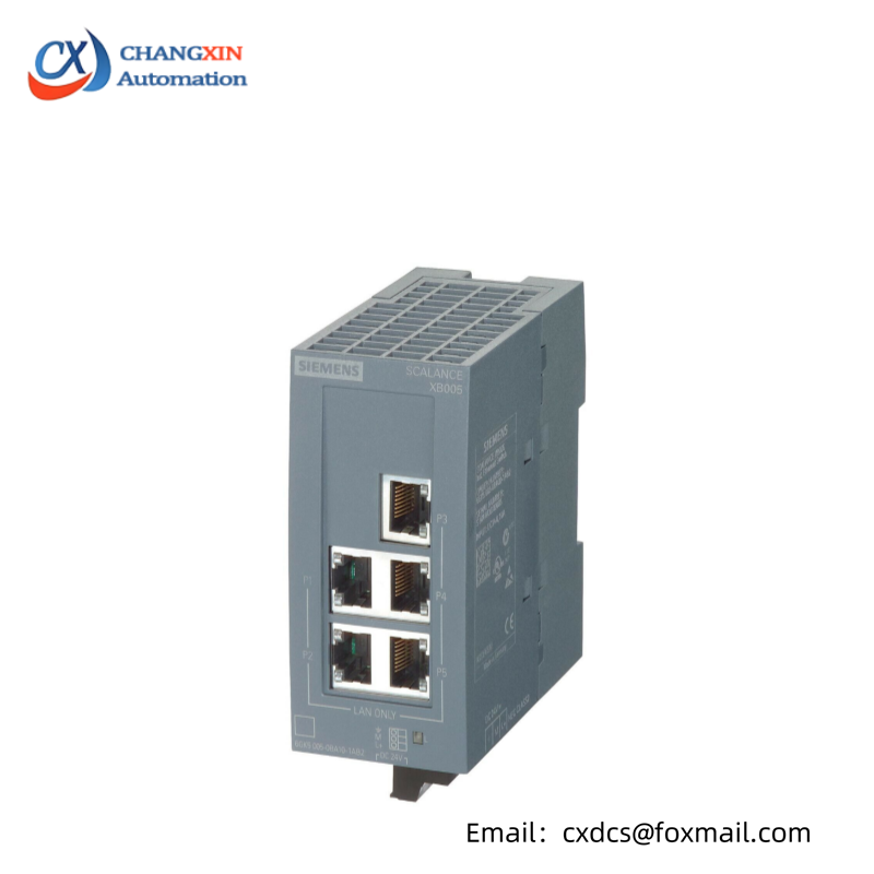 SIEMENS 6GK5 005-0BA00-1AB2 SCALANCE XB005