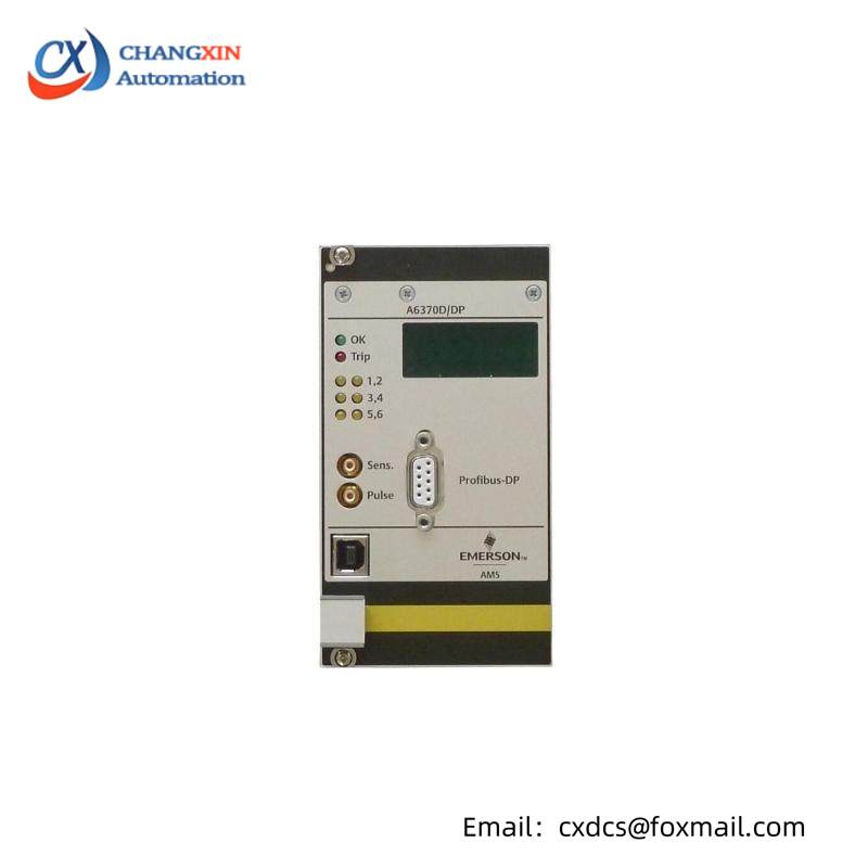 EMERSON A6370D Overspeed Protection Monitor