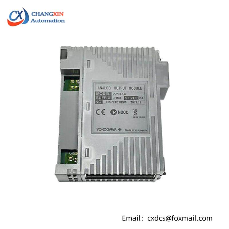 YOKOGAWA AAI543-H53 S1 ANALOG INPUT MODULE