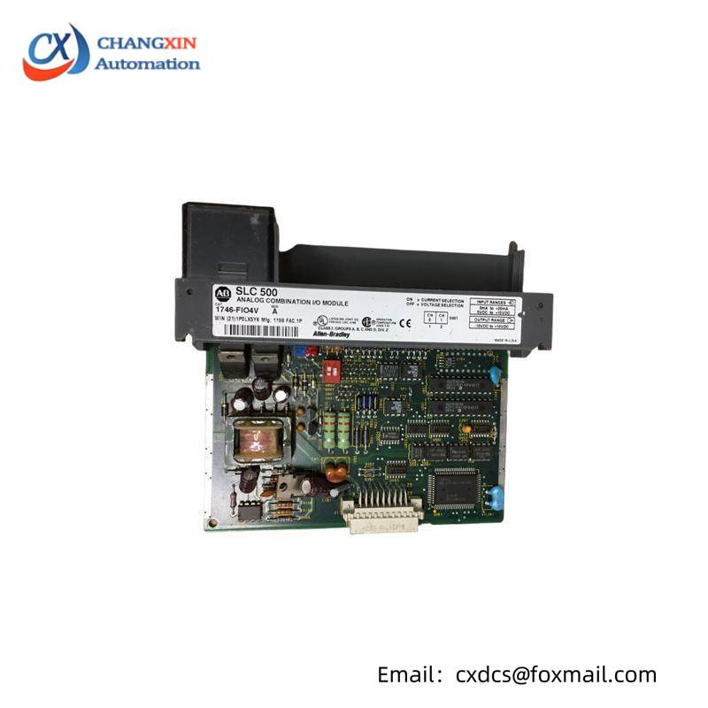 AB 1746-FIO4V FAST ANALOG I/O MODULE