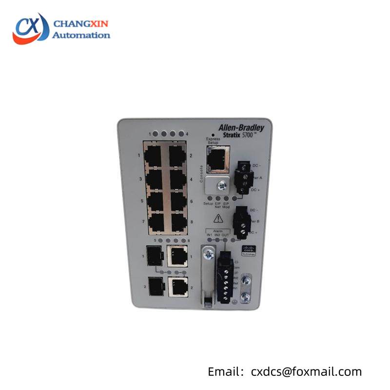 AB 1783-BMS10CGP 8 FAST ETHERNET PORTS