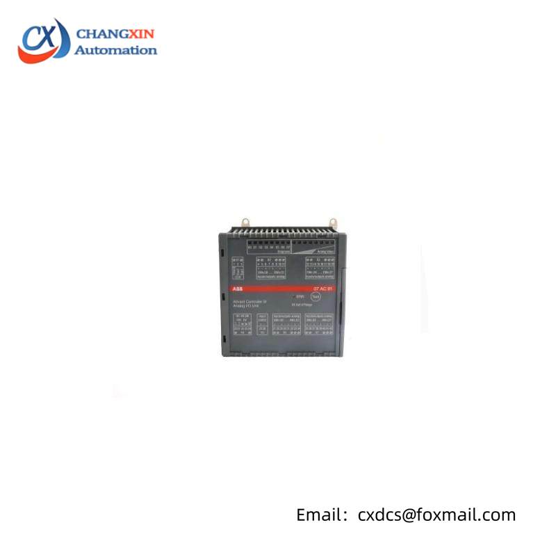 ABB 07AC91 12 GJR5252300R0101 ANALOG I/O UNIT