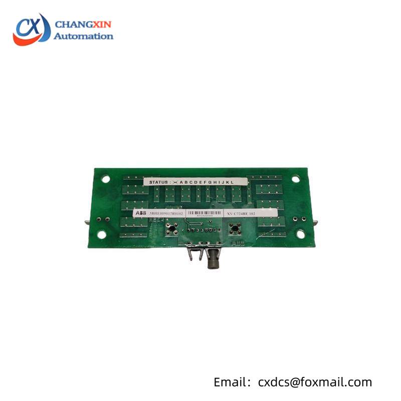 ABB 3BHE009017R0102 ;XVC724BE102 Vlscd-board