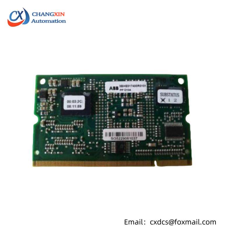 ABB 3BHE017400R0101 Main control board