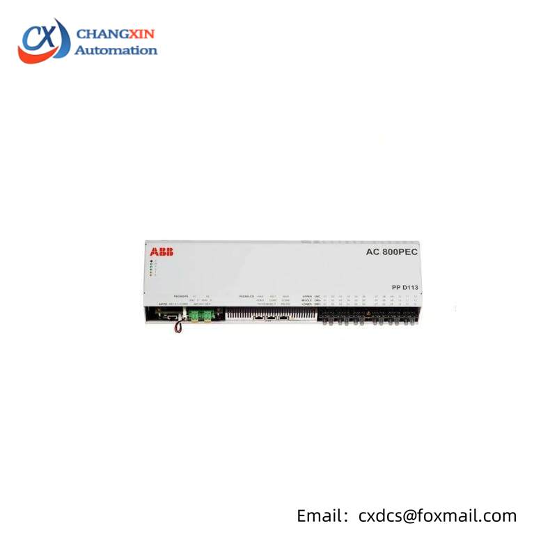 ABB 3BHE023784R2530 PP D113 B01-25-111000 controller
