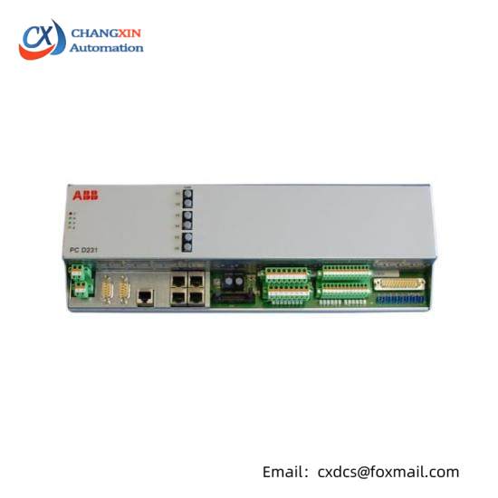 ABB 3BHE025541R0101 PCD231B  Exciter Control Module