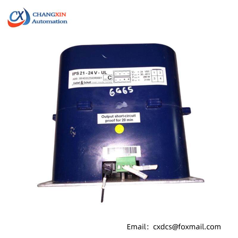 ABB 3BHE032593R0001 ISOLATED POWER SUPPLY