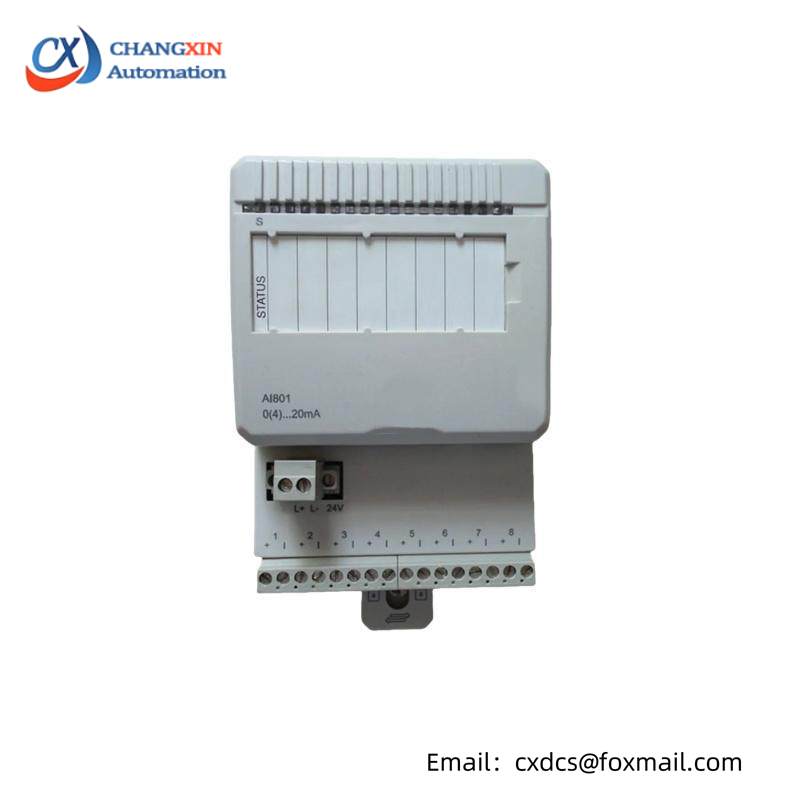 ABB 3BSE020512R1 AI801 Analog Input unit 8 ch